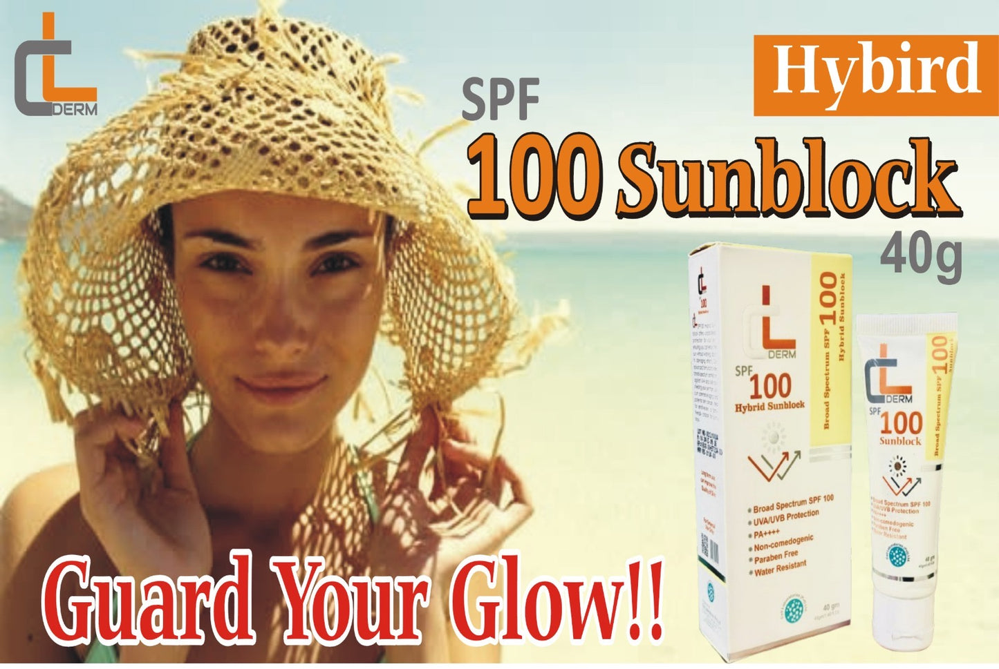 Sunblock 100SPF Hybrid