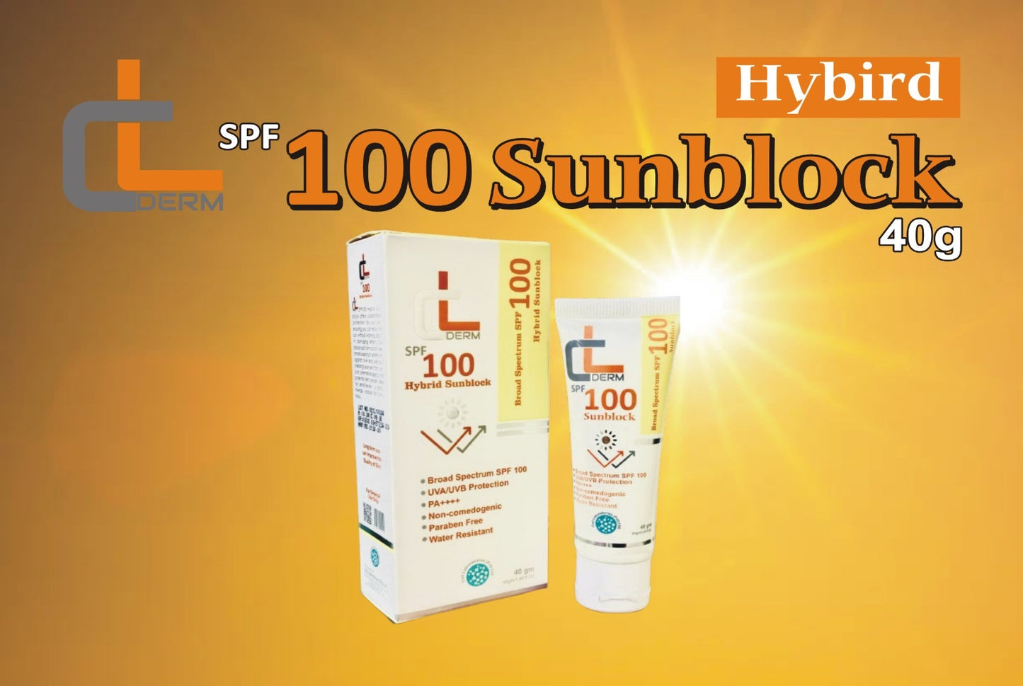 Sunblock 100SPF Hybrid