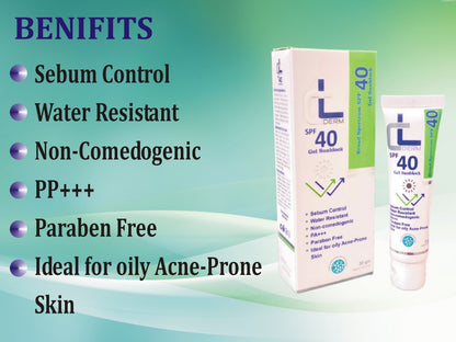 Sunblock 40SPF Gel