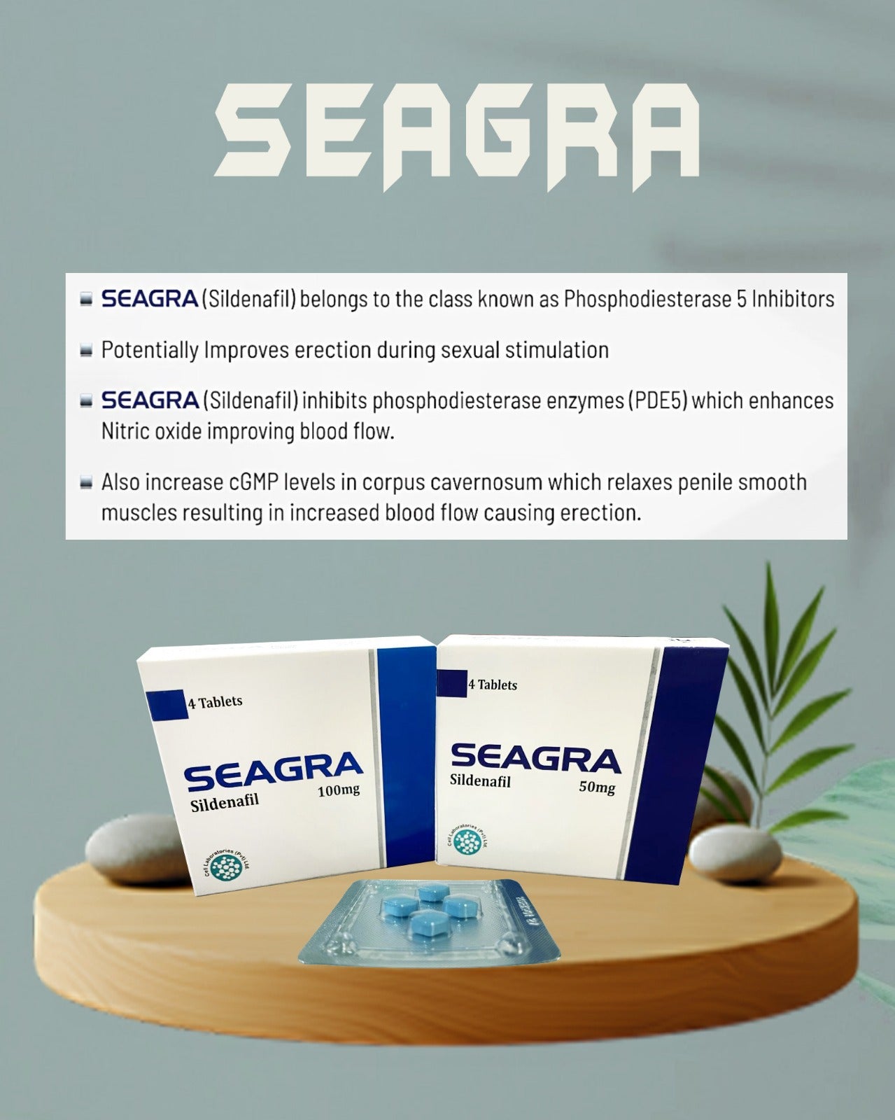 SEAGRA TAB (Seldinafil)